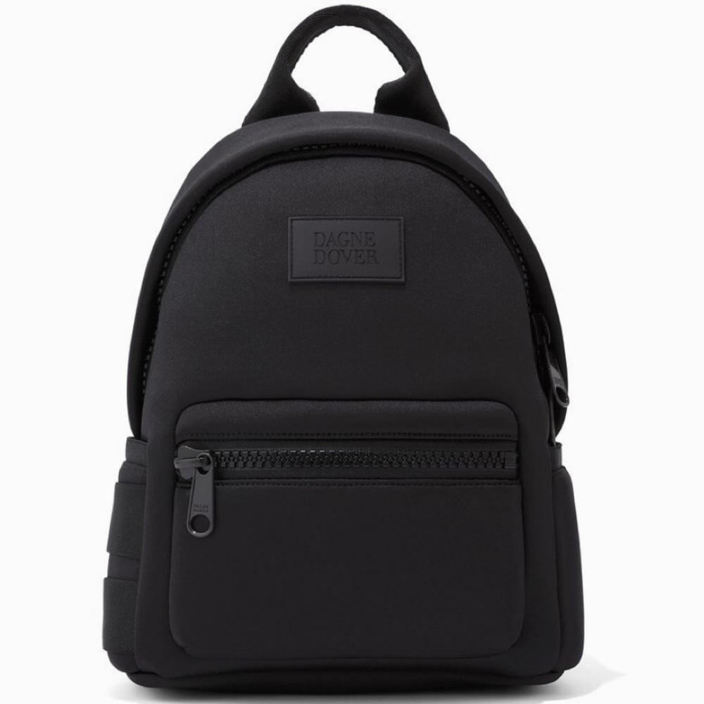 DAGNE DOVER NEOPRENE SMALL DAKOTA BLACK BACKPACK